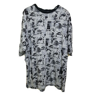 LRG "Roots and Equipment" Mens Pullover Polo Unique Design Size 4XL